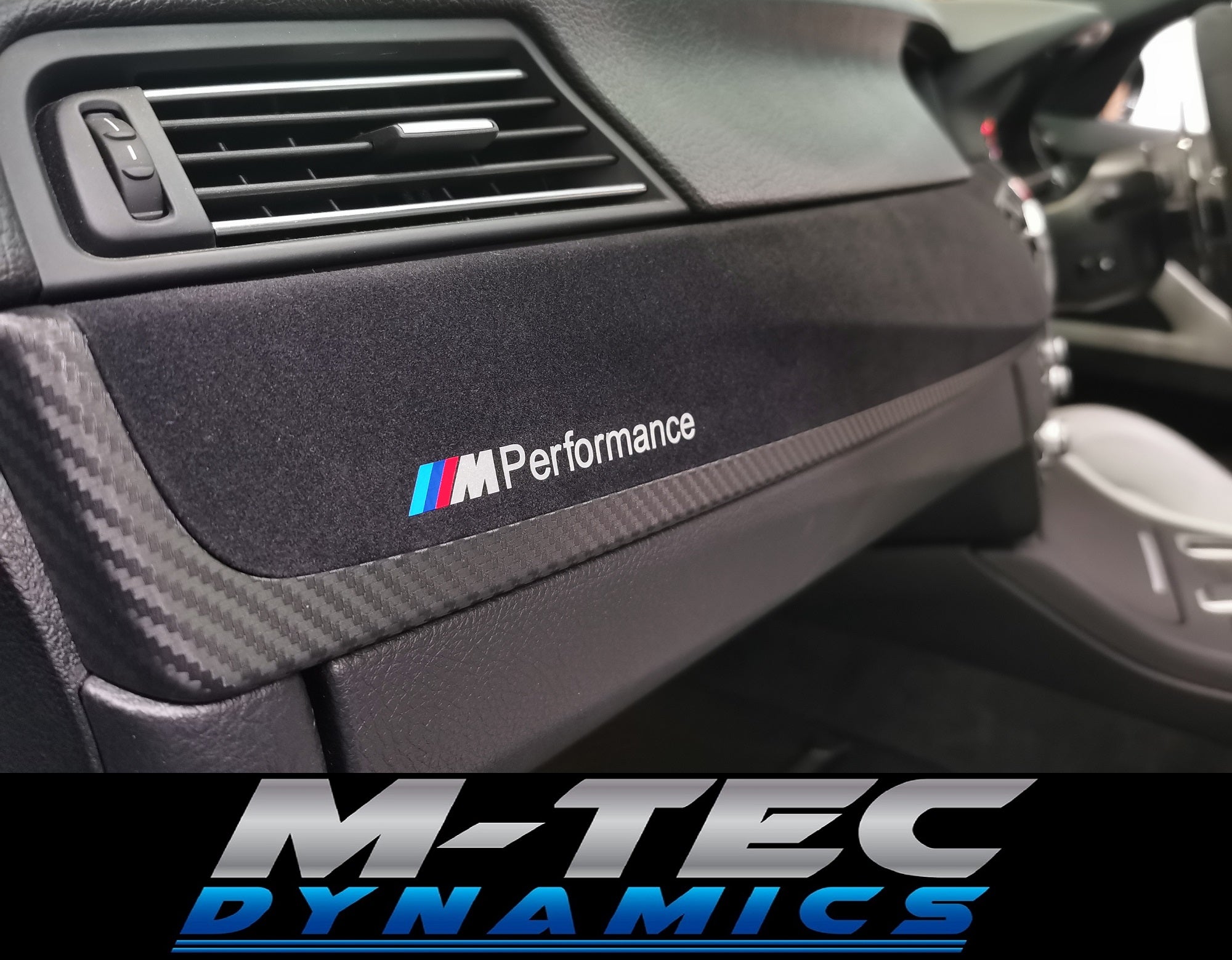 BMW F10 F11 M5 PERFORMANCE STYLE 3D BLACK CARBON INTERIOR TRIM SET